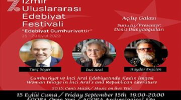 7. Uluslararası İzmir Edebiyat Festivali Başlıyor