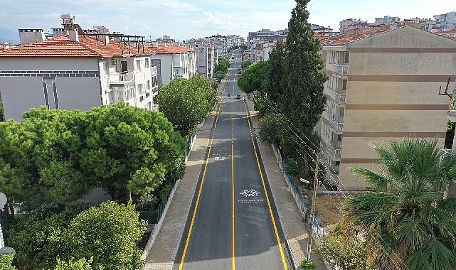 Aydın Büyükşehir Belediyesi Söke Milli Egemenlik Caddesi'ni baştan sona yeniledi