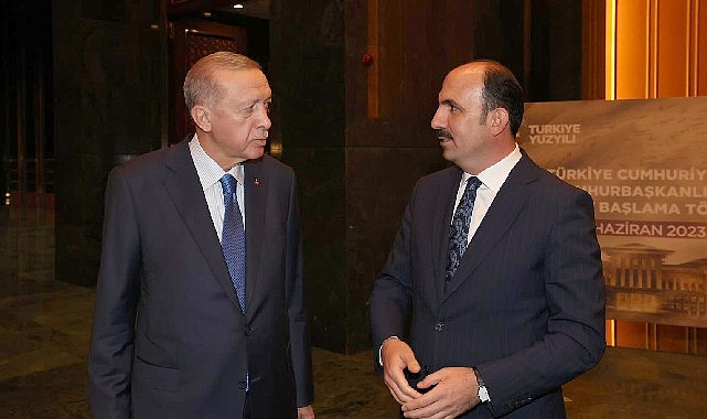 Başkan Altay, Cumhurbaşkanı Erdoğan'ı Konya'da Düzenlenecek UCLG Dünya Kongresi'ne Davet Etti