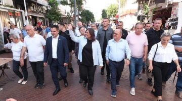 Başkan Çerçioğlu Nazilli'de vatandaşlarla bir araya geldi
