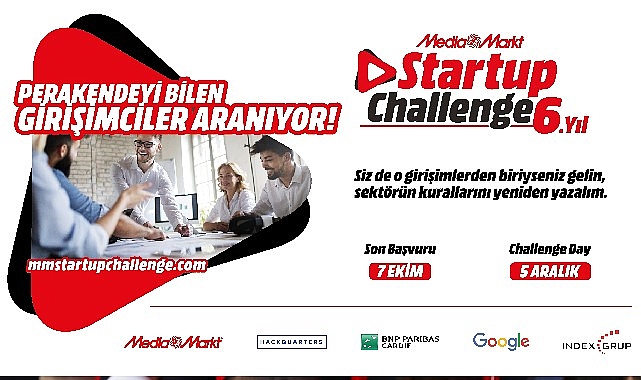 Bu yıl 6'ncısı Düzenlenen MediaMarkt Startup Challenge İçin Başvurular Başladı!