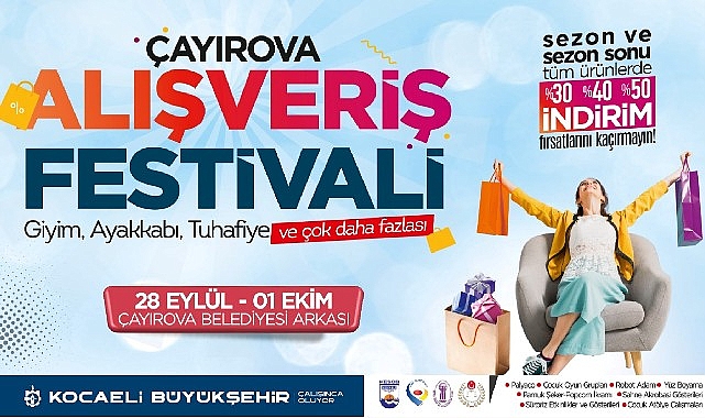 Büyükşehir'in Alışveriş Festivali Bu Kez Çayırova'da
