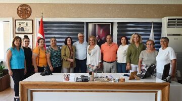 CHP İl Kadın Kolları Başkanı Deveci'den Başkan Topaloğlu'na Ziyaret