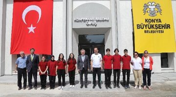 Konya Lisesi Konferans ve Spor Salonu Hizmete Açıldı