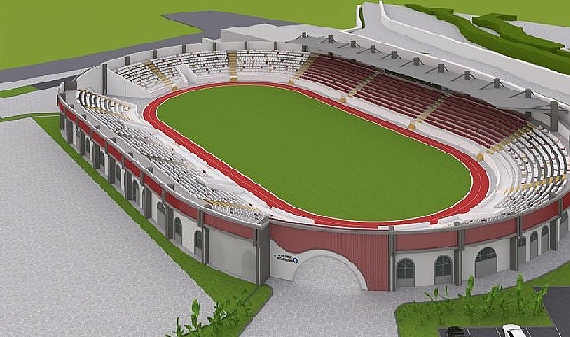 Kumluca Atatürk Stadyumu'nun temeli atılıyor
