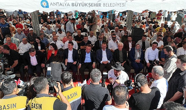 Kumluca Atatürk Stadyumu'nun Temeli Törenle Atıldı