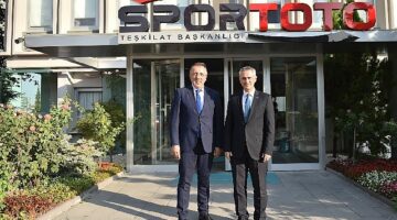 Nevşehir Belediye Başkanı Savran, Spor Toto Teşkilatı Başkanı Dr. Mehmet Ata Öztürk'ü ziyaret etti