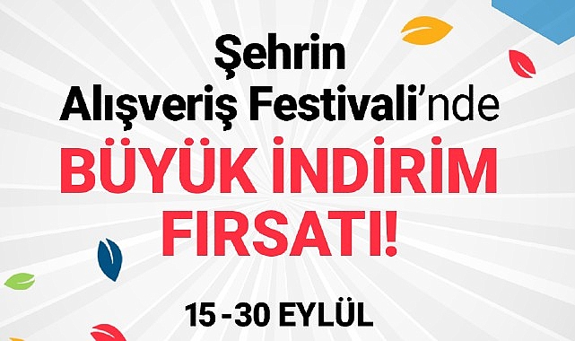Şehrin Alışveriş Festivali başlıyor Büyük İndirim Fırsatları Park Afyon AVM'de Sizi Bekliyor