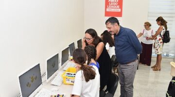 Yurt Dışından Gelen Öğrenci ve Öğretmenler Yenişehir Belediyesi Akademi'yi Gezdi