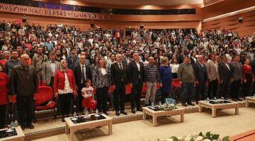 Başkan Savran, nevü'de düzenlenen 100.yıl konserine katıldı