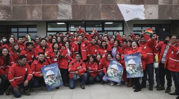Bolivya'da Çok Amaçlı Işınlama Merkezi ve Araştırma Reaktörü Gemisi için tören yapıldı