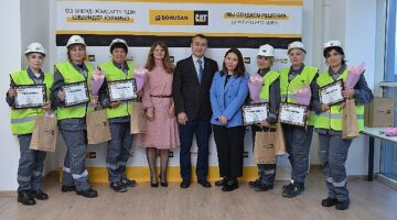 Borusan CAT VE ALTYNALMAS, toplumsal cinsiyet eşitliği için çalışıyor, Kazakistan iş sahalarında kadın istihdamını artırıyor