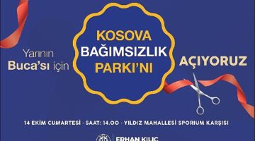Buca'da Kosova Bağımsızlık Parkı Açılıyor