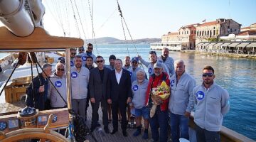 Cumhuriyetin 100. Yılında Selanik'ten Yola Çıkan Bodrum Cup Filosu Ayvalık'ta