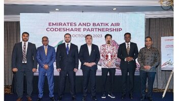 Emirates ve Batik Air iş birliğini geliştirerek Güneydoğu Asya'ya daha fazla seyahat seçeneği sunuyor