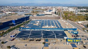 Metro Türkiye'nin 15 Mağazasında Elektrik İhtiyacının Yüzde 70'ten Fazlası Güneş Enerjisi Sistemi ile Karşılanıyor