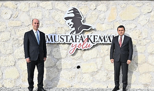“Mustafa Kemal Yolu” filli boya'nın destekleri ile gelibolu'nun yeni rotası oldu