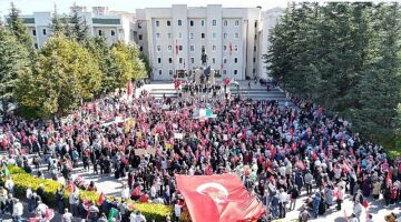 Nevşehir'den Filistin'e destek, İsrail'e öfke