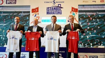 Türkiye İş Bankası İstanbul Maratonu'nda   Yüzyılın Koşusu 45. kez kıtaları birleştirecek