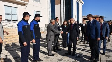 Vali Demirtaş'tan Başkan Usta'ya Ziyaret