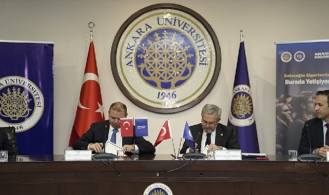 Ankara Üniversitesi ile Anadolu Sigorta Arasında “İstihdam" Protokolü