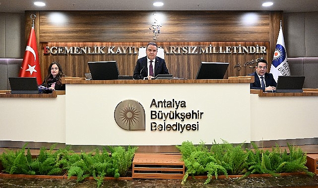 Antalya Büyükşehir'in 2024 bütçesi 16 milyar TL olarak kabul edildi