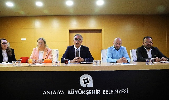 Antalya'da yapılacak çalışmalar belirlendi 