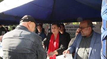 Başkan Çerçioğlu çine'de vatandaşlarla buluştu