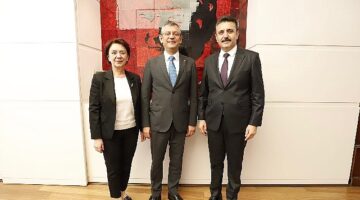 Başkan Kırgöz'den Genel Başkan Özgür Özel'e ziyaret