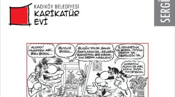 Behiç Pek'in karikatür sergisi, Kadıköy Belediyesi Karikatür Evi'nde açılıyor