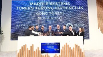 Borsa İstanbul'da Gong Marble Systems Tureks Turunç Madencilik İçin Çaldı