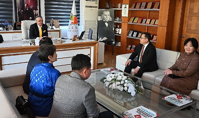 Çingeltei Belediyesi'nden Başkan Topaloğlu'na ziyaret