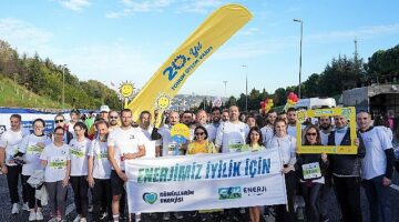 CK Enerji çalışanları İstanbul Maratonu'nda otizmli çocuklar için koştu