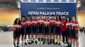 Genç Bisikletçilerimizden Balkan Açık Pist Bisikleti Şampiyonası'nda Madalya Yağmuru