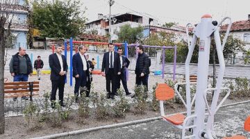 Harmancık ilçesi'nin ilk parkı Osmangazi Belediyesi'nden