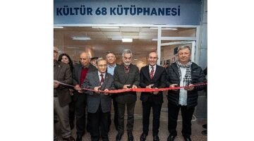 İzmir Büyükşehir Belediyesi'nden gençlere armağan Başkan Soyer Kültür 68 Kütüphanesi'ni hizmete açtı