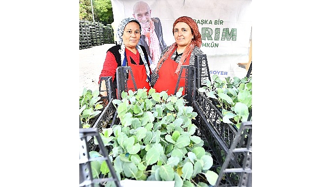 İzmir Büyükşehir'den 2023'te çiftçiye 1 milyon fide