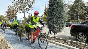 Konya Büyükşehir Bisikletseverleri “Geleceğe Nefes" İçin Buluşturdu