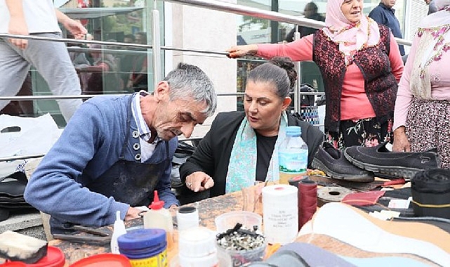 Köşklü vatandaşlar ve esnaf Çerçioğlu'na yoğun ilgi gösterdi 