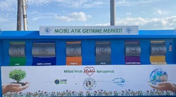 Milas belediyesi, geri dönüşüm çalışmalarını sürdürüyor