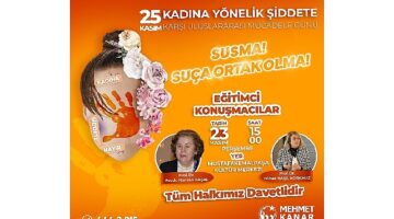 Mustafakemalpaşa Kültür Merkezi, Öğretmenler Günü Konseri ve Kadına Şiddet etkinliğine ev sahipliği yapacak.