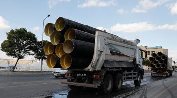 Nevşehir Belediyesi tarafından yeni sanayi bölgesinde altyapı çalışmalarına başlandı