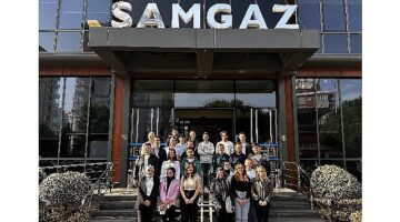 Ondokuz Mayıs Üniversitesi öğrencileri Samgaz'ı ziyaret etti 