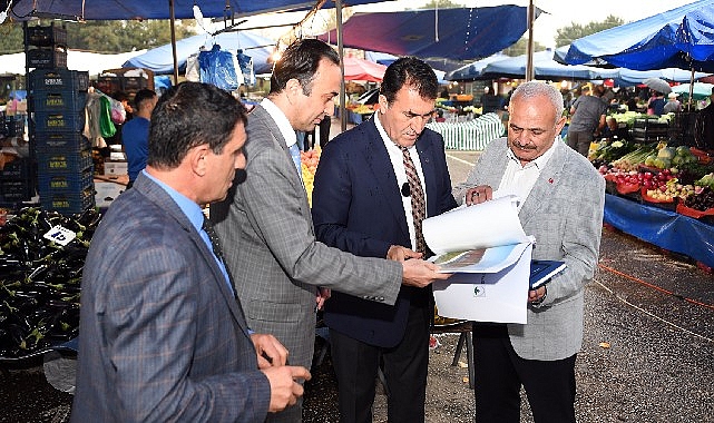 Osmangazi'nin modern pazar alanlarına yenisi ekleniyor