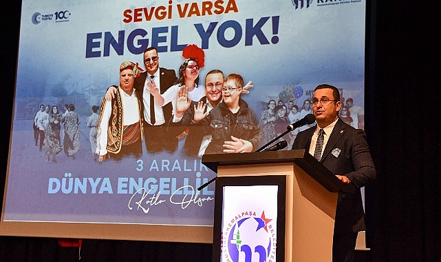 3 Aralık Dünya Engelliler Günü Mustafakemalpaşa'da unutulmadı