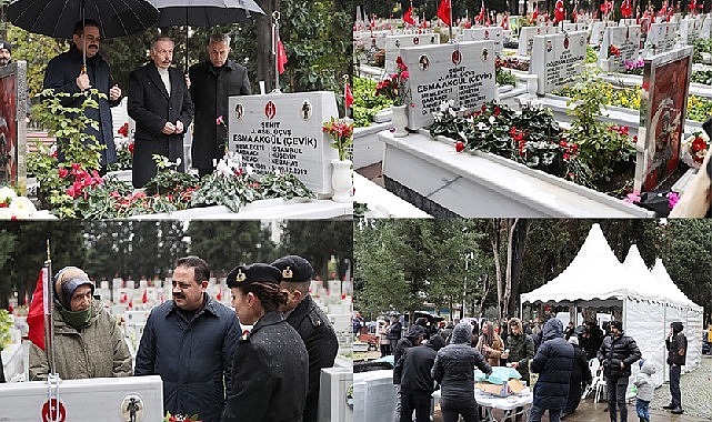 Başkan Atila Aydıner, şehit Esma Çevik'i unutmadı