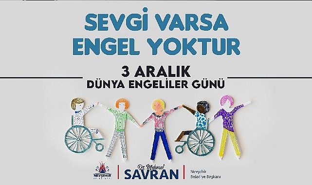Başkan Savran'dan Dünya Engelliler Günü Mesajı