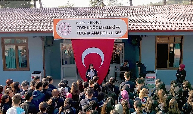 Coşkunöz Eğitim Vakfı, Hatay Kırıkhan'daki eğitim kompleksi ile öğrencilere umut oldu