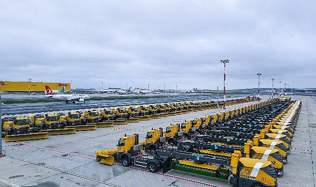 İGA İstanbul Havalimanı Kışa Hazır