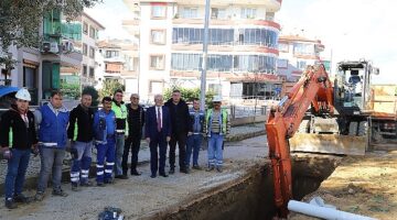İZSU'dan Ödemiş'e dev yağmur suyu hattı yatırımı